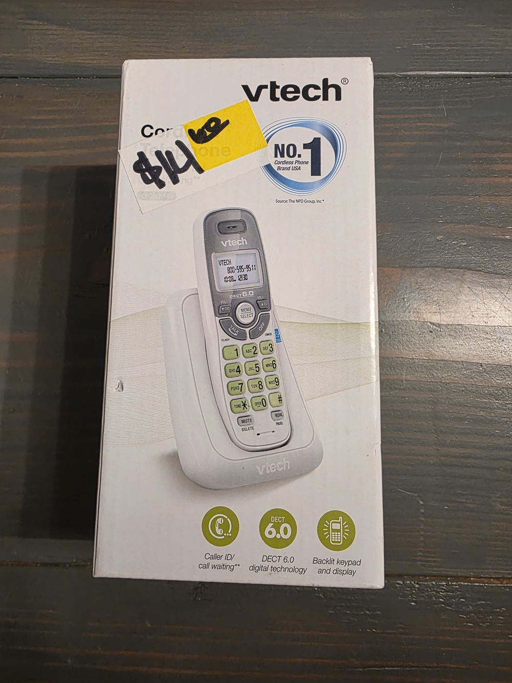 VTech White Cordless Phone